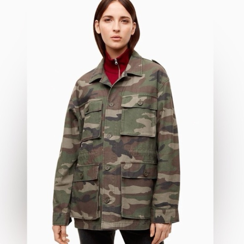 TNA CAMO JACKET NWOT - Picture 1 of 11